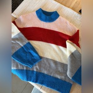 Nordstrom mohair/silk/wool sweater